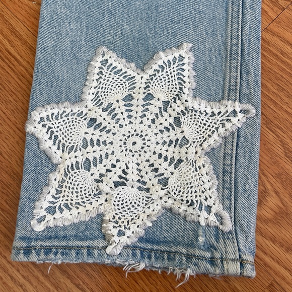 🍄SOLD🍄 Abercrombie & Fitch Curve Love jeans size 14 - Picture 6 of 8